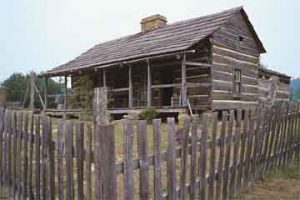 Homeplace log cabin